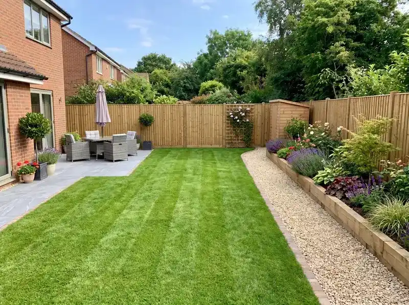 Landscaping work